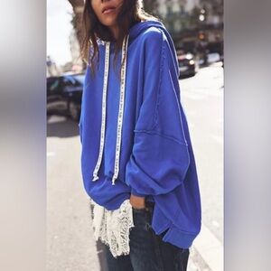 NWT We The Free We Hoodie Dazzling Blue